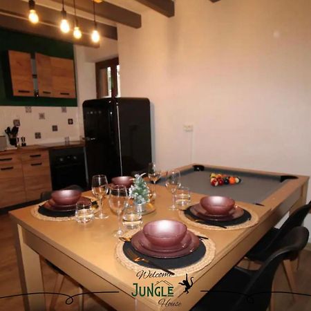 Maison "Jungle House" 90 M2 Billard, Retroprojecteur, Bar A Jeux , Vinyle, Wifi Fibre, Ideal Pro & Famille A Montbrison Eksteriør bilde
