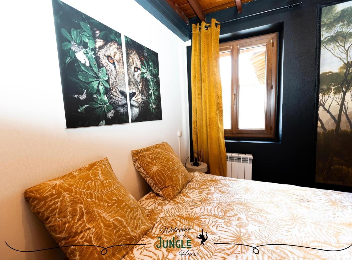 Maison "Jungle House" 90 M2 Billard, Retroprojecteur, Bar A Jeux , Vinyle, Wifi Fibre, Ideal Pro & Famille A Montbrison Eksteriør bilde