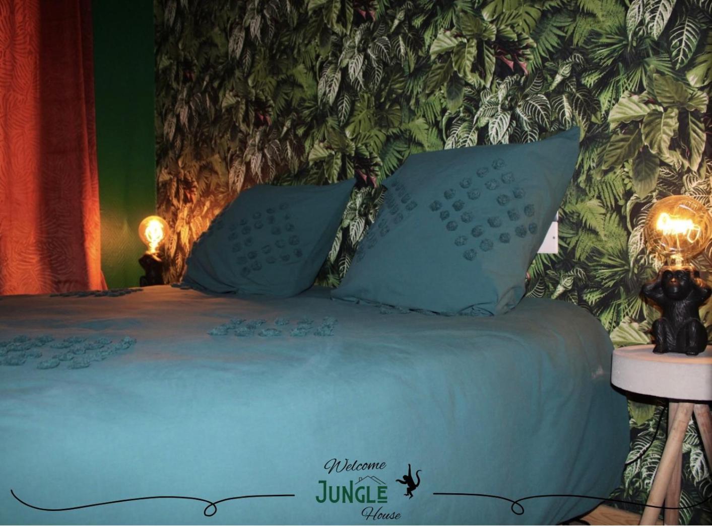Maison "Jungle House" 90 M2 Billard, Retroprojecteur, Bar A Jeux , Vinyle, Wifi Fibre, Ideal Pro & Famille A Montbrison Eksteriør bilde